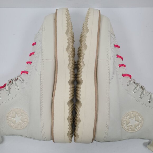 Converse Chuck Taylor Crafted Unisex Off White Boots US Sz Men's 7 WO'S 8.5 NWOT - Picture 6 of 10